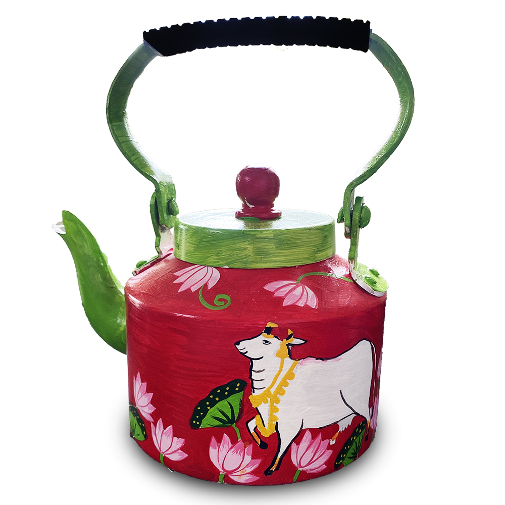 Pichwai Painting on Kettle DIY Kit by Penkraft